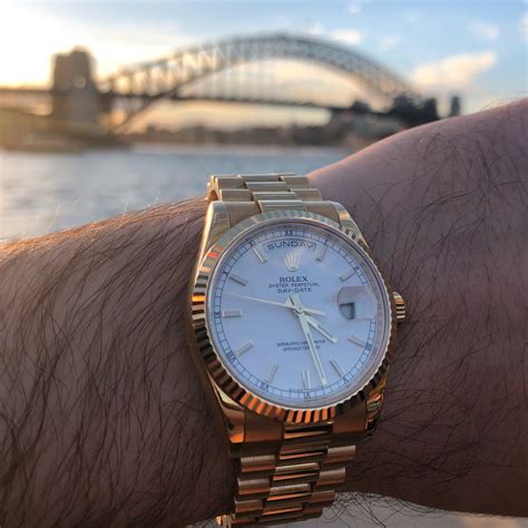 day date white gold rolex|rolex day date 36mm gold.